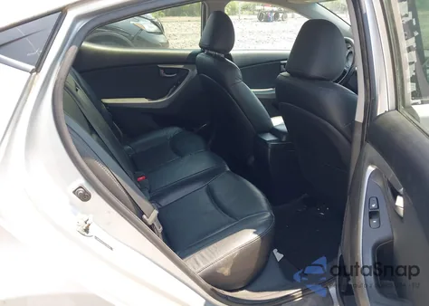 2012 Hyundai Elantra Limited из США, поврежденный, VIN 5NPDH4AE3CH100936